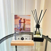 Custom Music Spotify Plaque with Wooden Stand