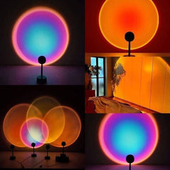 Sunset Lamp USB, Sunset Projector Night Lamp