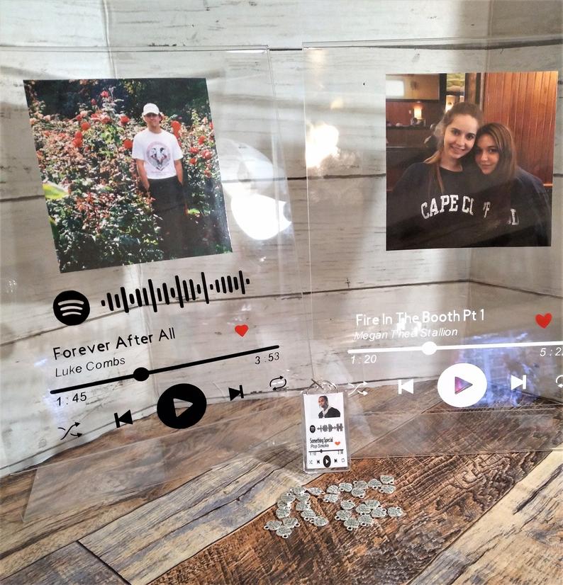 Personalized Music Spotify Plaque