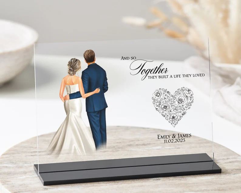 Personalized Couple Photo Standee