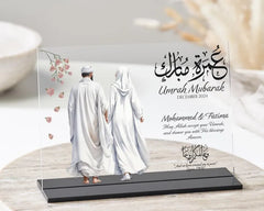 Umrah Mubarak acrylic plaques